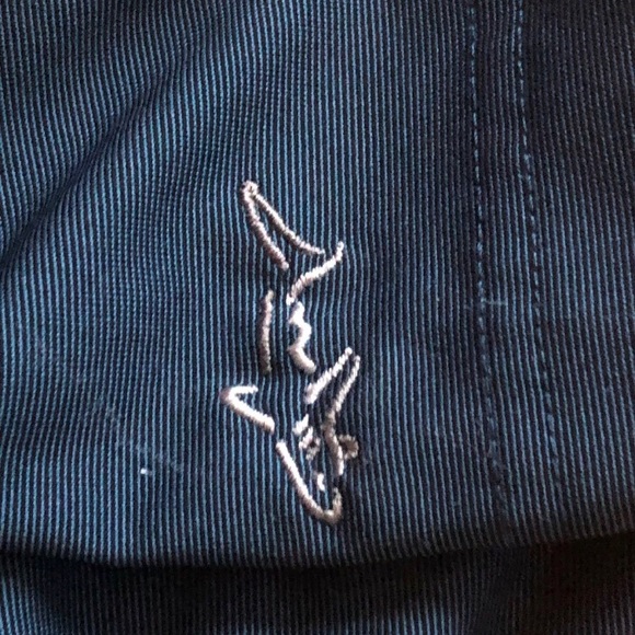 Greg Norman Blue Polo Large Men’s Shirt - Picture 4 of 5